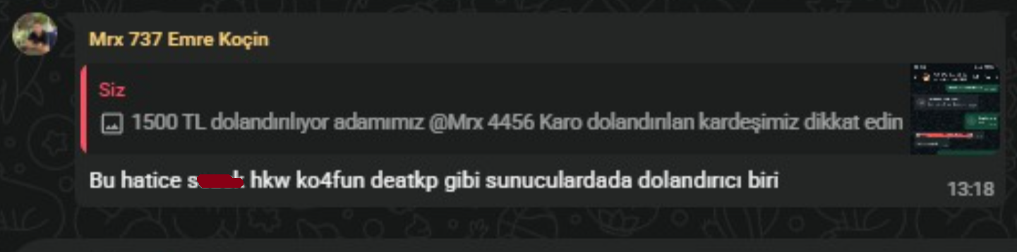 2. dolandırıcı kaydı, görüntü 2